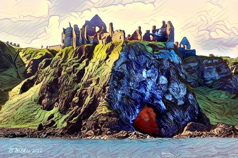 “Dún Libhse and the Mermaids Cave”