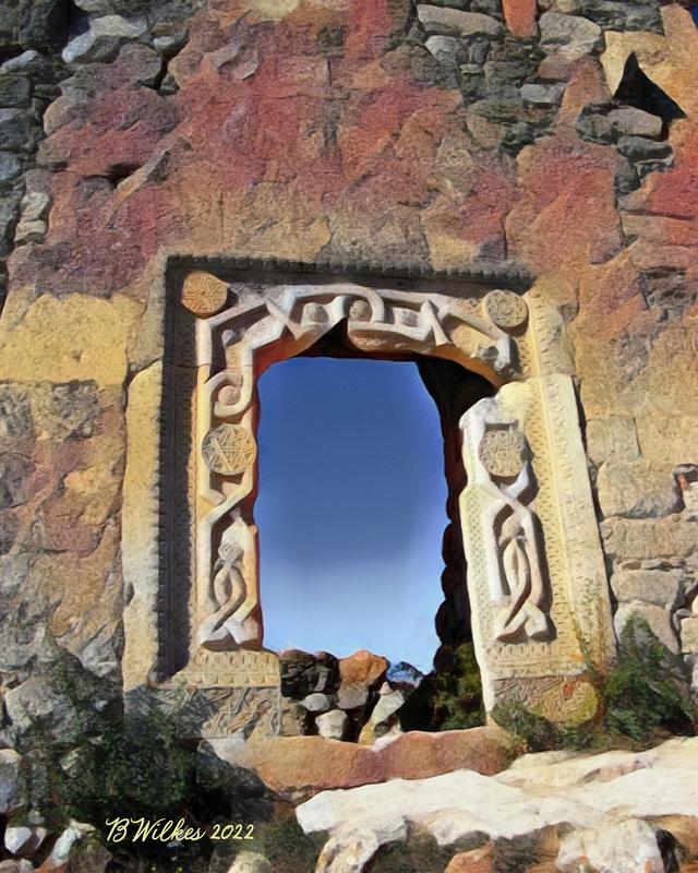 "Fortress Gate of Theodoro-Mangup"